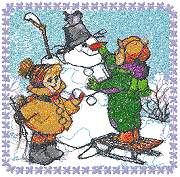 Making a Snowman Making a Snowman