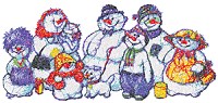 Snowman Family Snowman Family