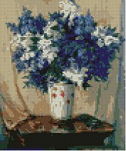 Lilac in White Vase Lilac in White Vase