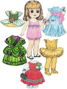 Ann with Clothes Set Ann with Clothes Set