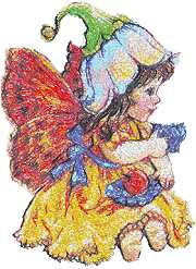 Fairy with Cherry Fairy with Cherry