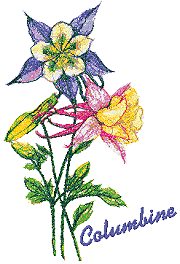 Garden Flower Series: Columbine