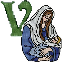 V is for Virgin Mary