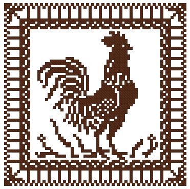 Rooster Cross Stitch Patterns