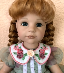Detachable Peter Pan Doll Collar In-the-Hoop (ITH)