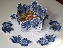 Fairy Tale Fish Bowl and Doily Set