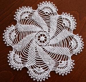  Crochet Swirl Doily