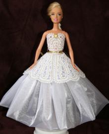 FSL Battenberg Lace Ball Dress for 12 in. Dolls