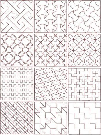 Advanced Embroidery Designs - Sashiko Set