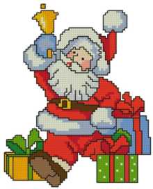 Santa Ringing a Bell Santa Ringing a Bell