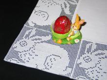 FSL Easter Bunny Crochet Rectangle