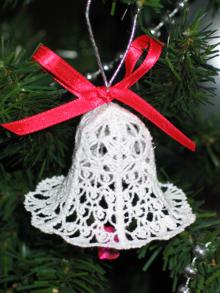 FSL Crochet 3D Christmas Bells