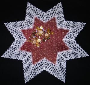FSL Crochet Star Doily