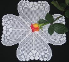 FSL Crochet Flower Heart Set