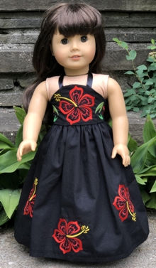 Halter-Top Dresses for 18-inch Dolls