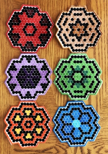 Dot Art Coasters in-the-Hoop (ITH)