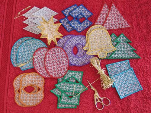 Free-Standing Lace Ornaments image 1