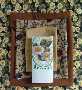 State Flower Mini Quilts: New Mexico image 17