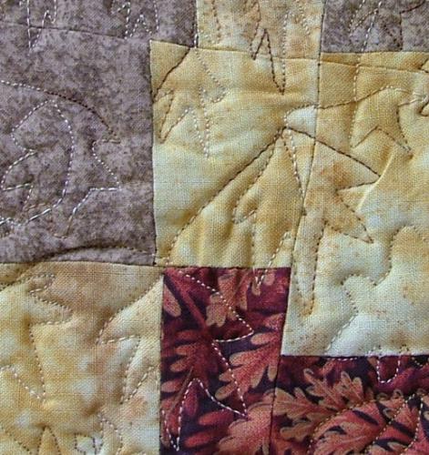 Fall Leaves Mini-Quilt image 5