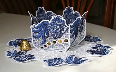 Fairy Tale Fish Bowl and Doily Set image 10