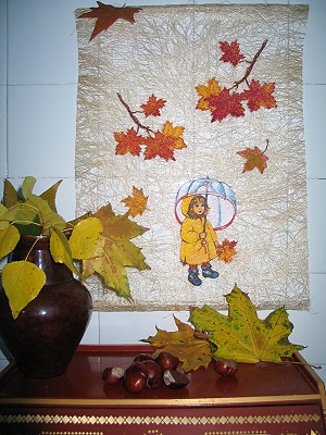 Fall Collage and Window Shades image 1