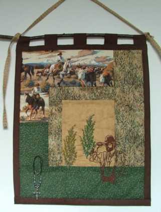 State Flower Mini Quilts: New Mexico image 15