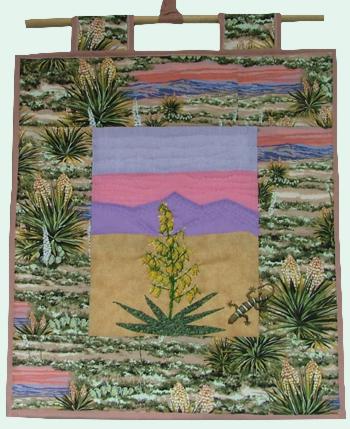 State Flower Mini Quilts: New Mexico image 14