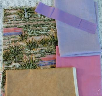 State Flower Mini Quilts: New Mexico image 2
