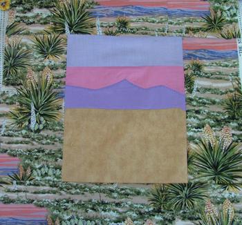 State Flower Mini Quilts: New Mexico image 7