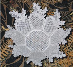 Embroidering and Assembling a Free Standing Lace Bowl image 8