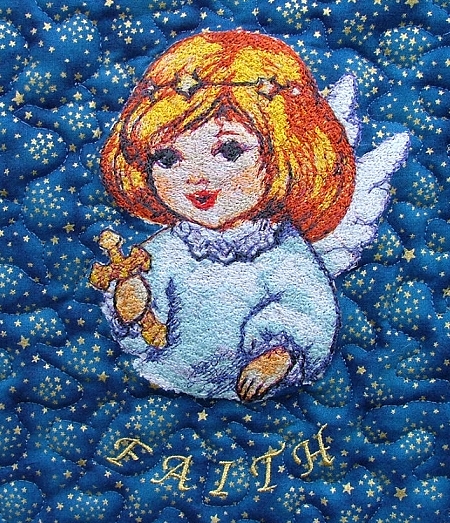 Advanced Embroidery Designs Angel Faith