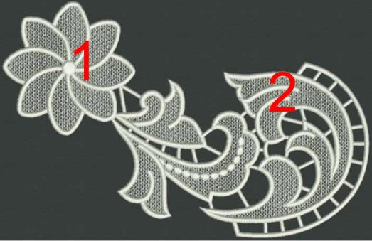 Feather FSL Doily image 2