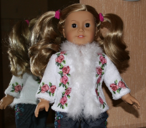 Rose Jacket for 18-inch Dolls image 8