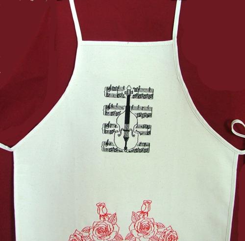 Funny Aprons for Every Occasion with Machine Embroidery image 7
