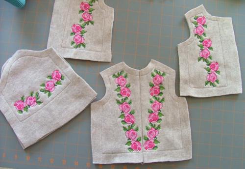 Rose Jacket for 18-inch Dolls image 4