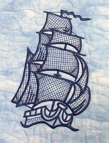 South Sea Sails Wall Quilt image 7