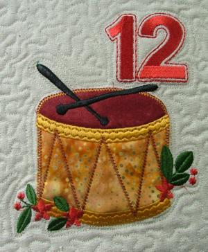 12 Days of Christmas Applique Designs image 63