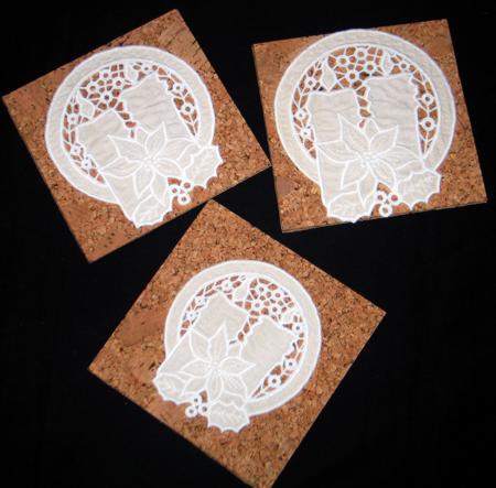 Cutwork Christmas Candles image 5