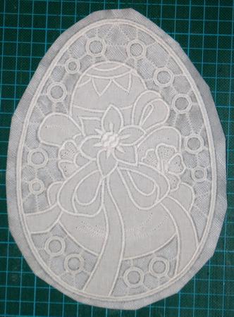Easter Egg Cutwork Lace image 8