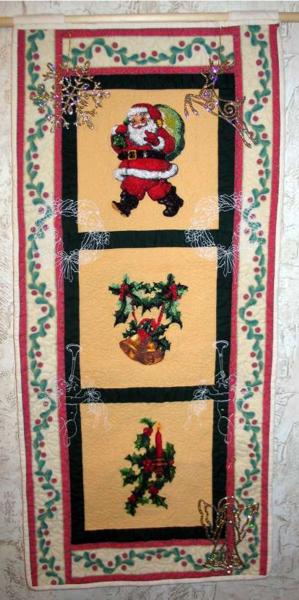 Quilted Christmas Banner image 12