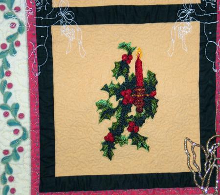 Quilted Christmas Banner image 11