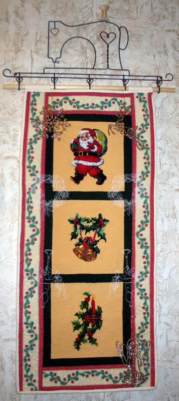 Quilted Christmas Banner image 1