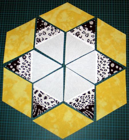 Hexagonal Quilted Place Mats image 5