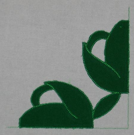 Applique Flower Blocks: Set for a Quilt image 4