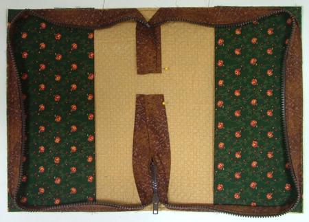 Quilted Bible Cover with Embroidery image 14