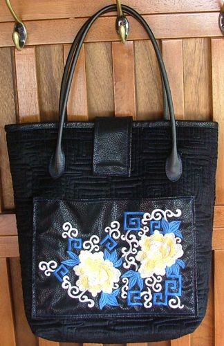 Quilted Peony Bag image 20