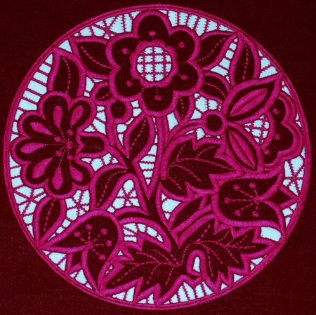 Cutwork Circle Flower Insert image 4