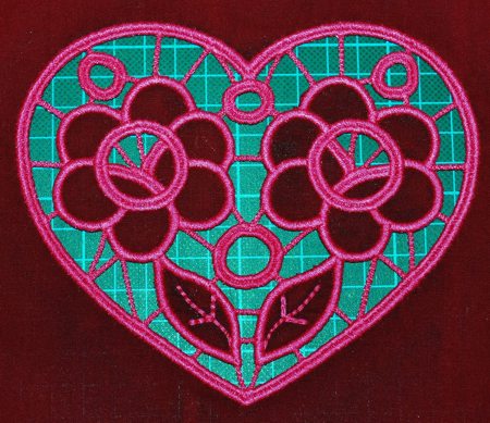 Valentine Hearts Cutwork Set image 5