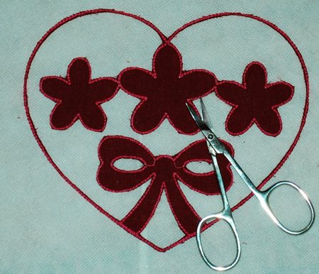 Valentine Hearts Cutwork Set image 8