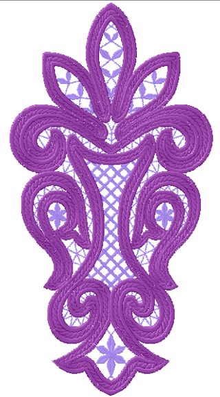 Cutwork Lace Insert image 2